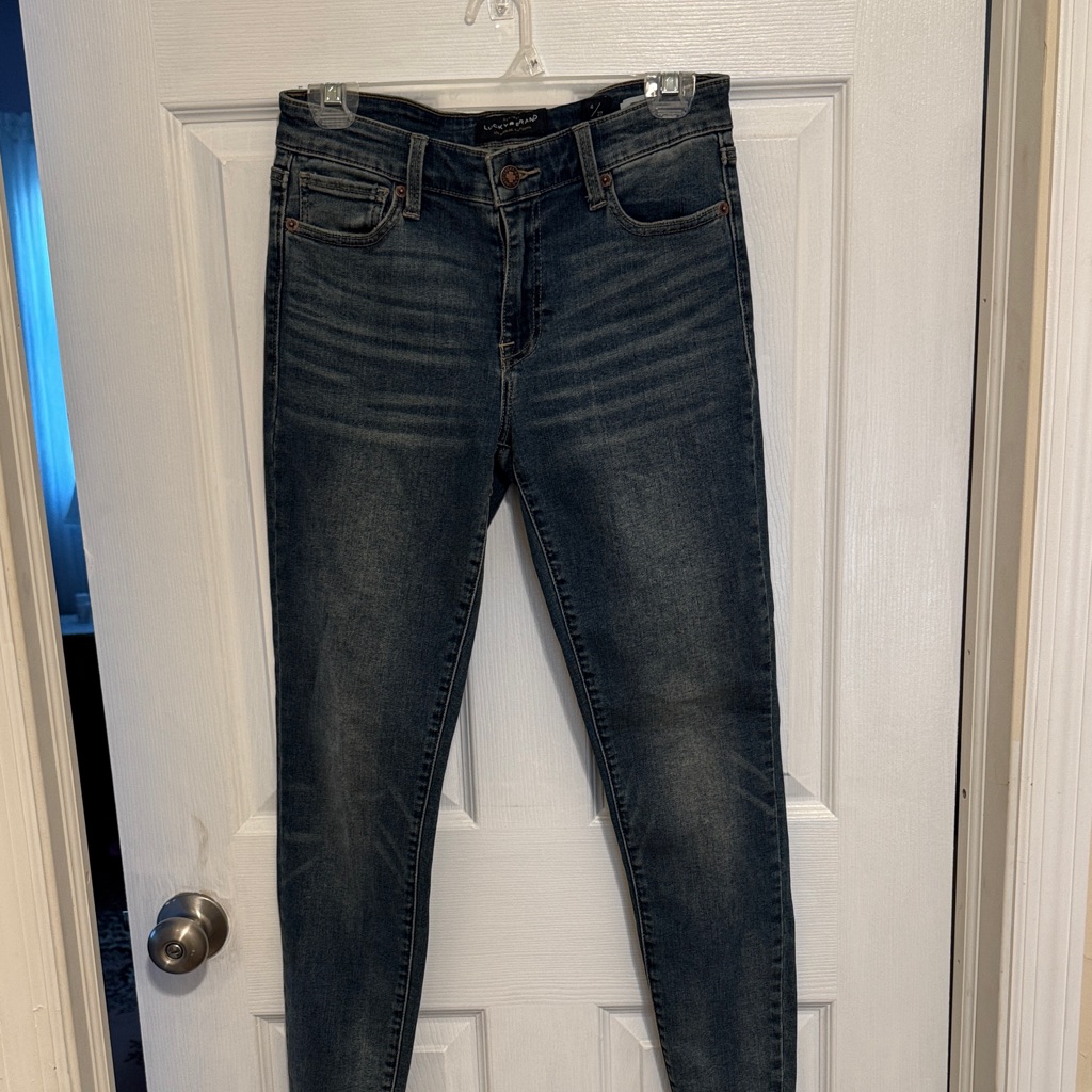 Lucky Brand Dark Indigo Skinny Jeans